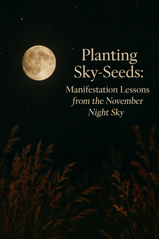 Planting Sky-Seeds: Manifestation Lessons from the November Night Sky